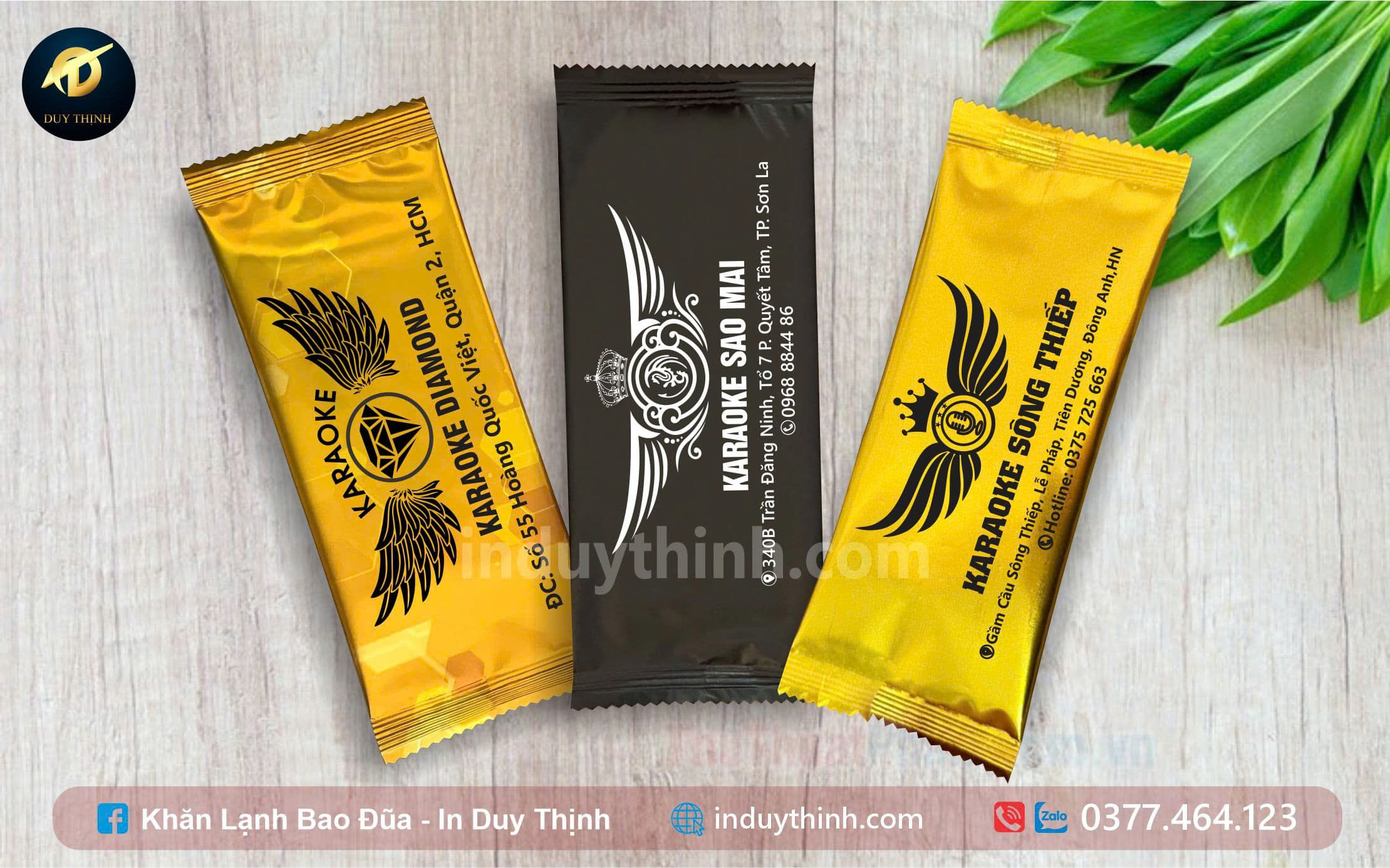 In Khăn Lạnh Tại Bình Dương