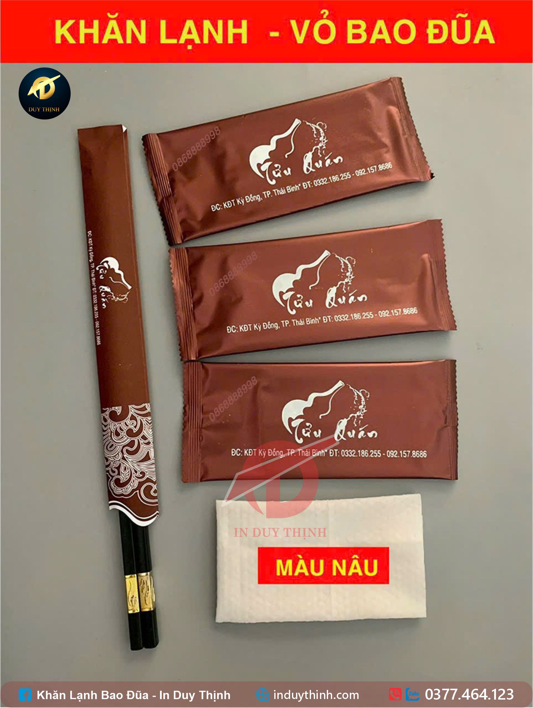 In Khăn Lạnh Tại Bình Dương