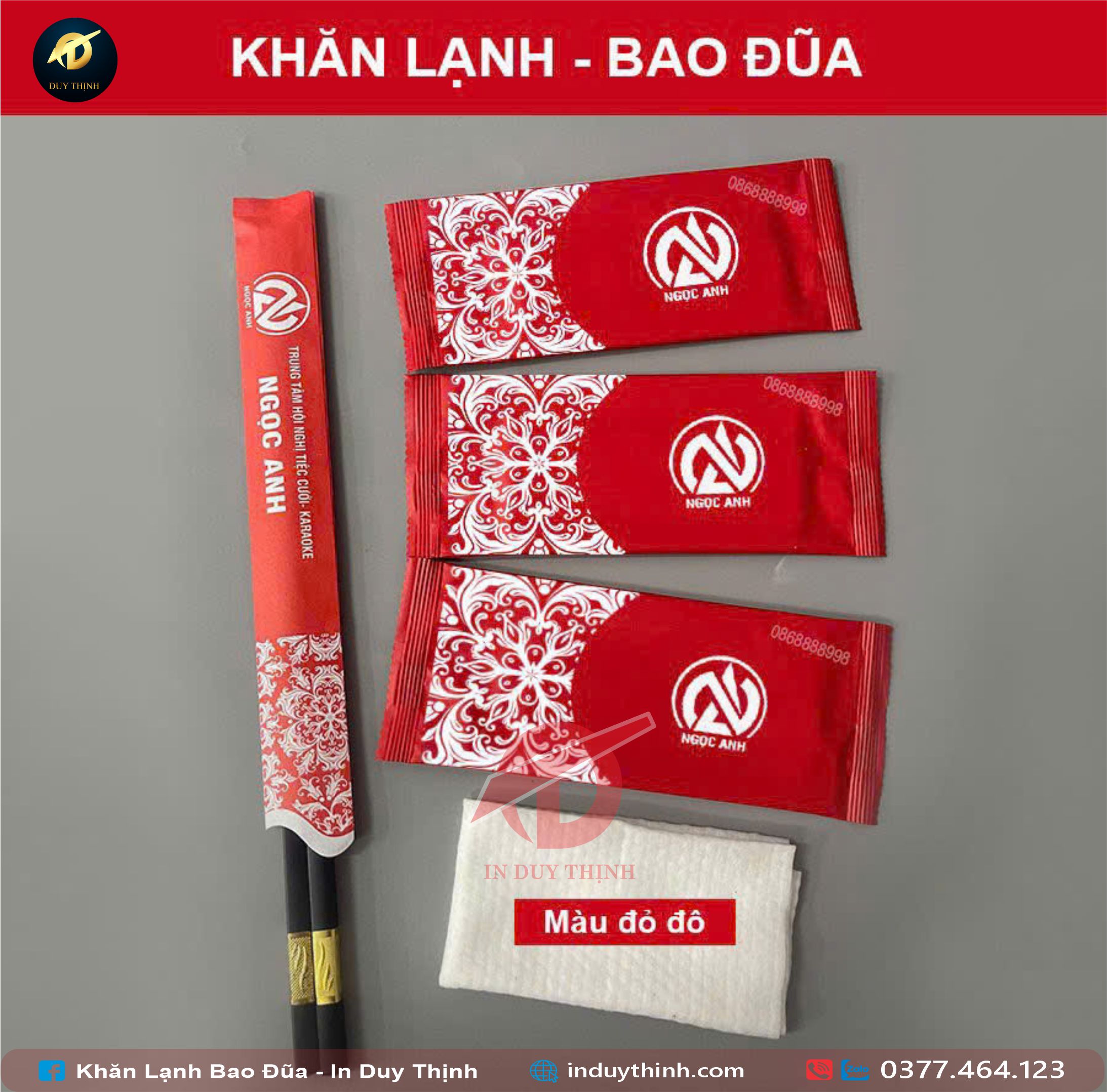 In Khăn Lạnh Tại Ninh Thuận Bình Thuận