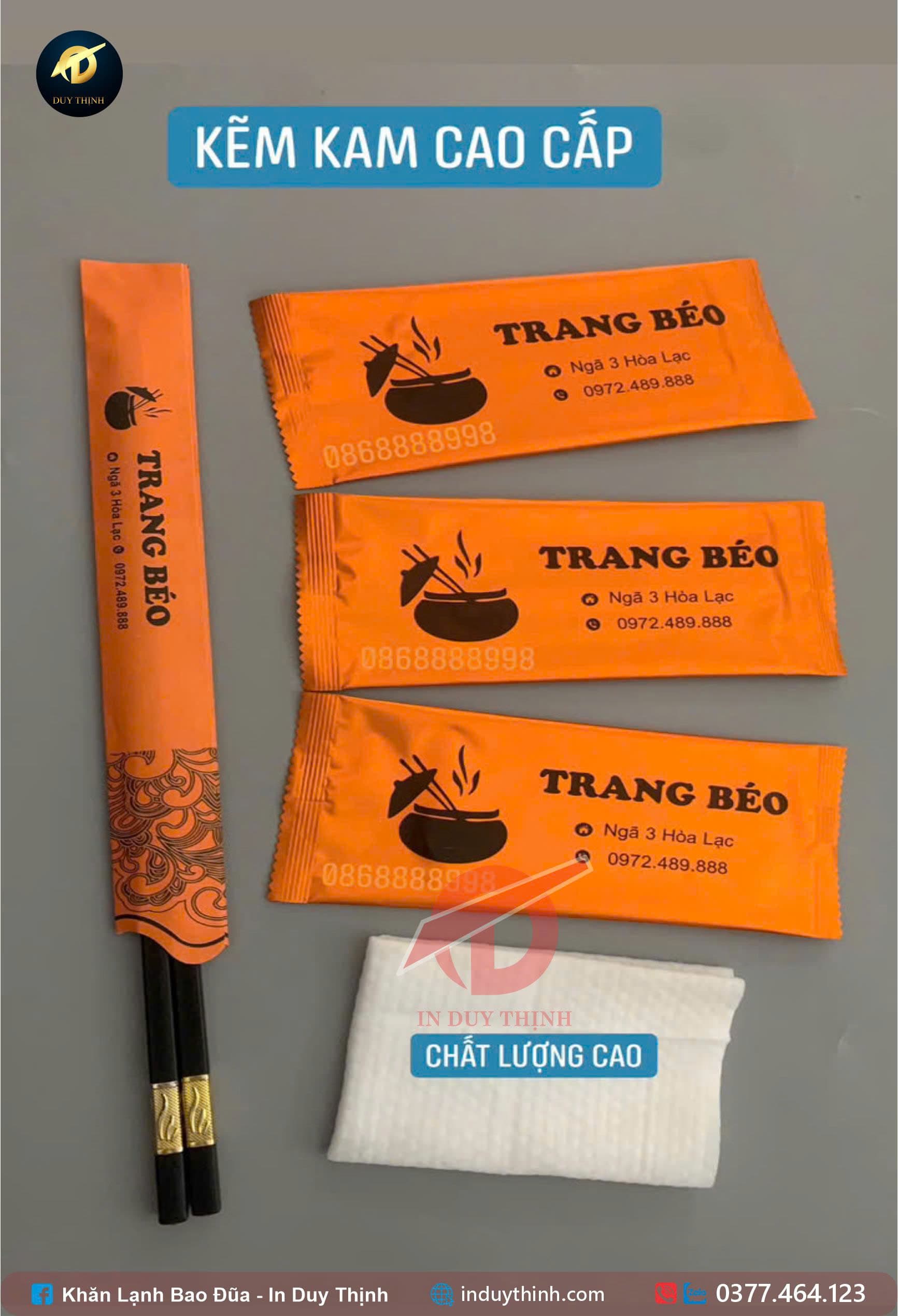 khăn lạnh tại hải phòng hải dương hưng yên